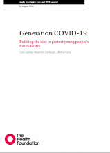 Generation COVID-19: Building the case to protect young people’s future health